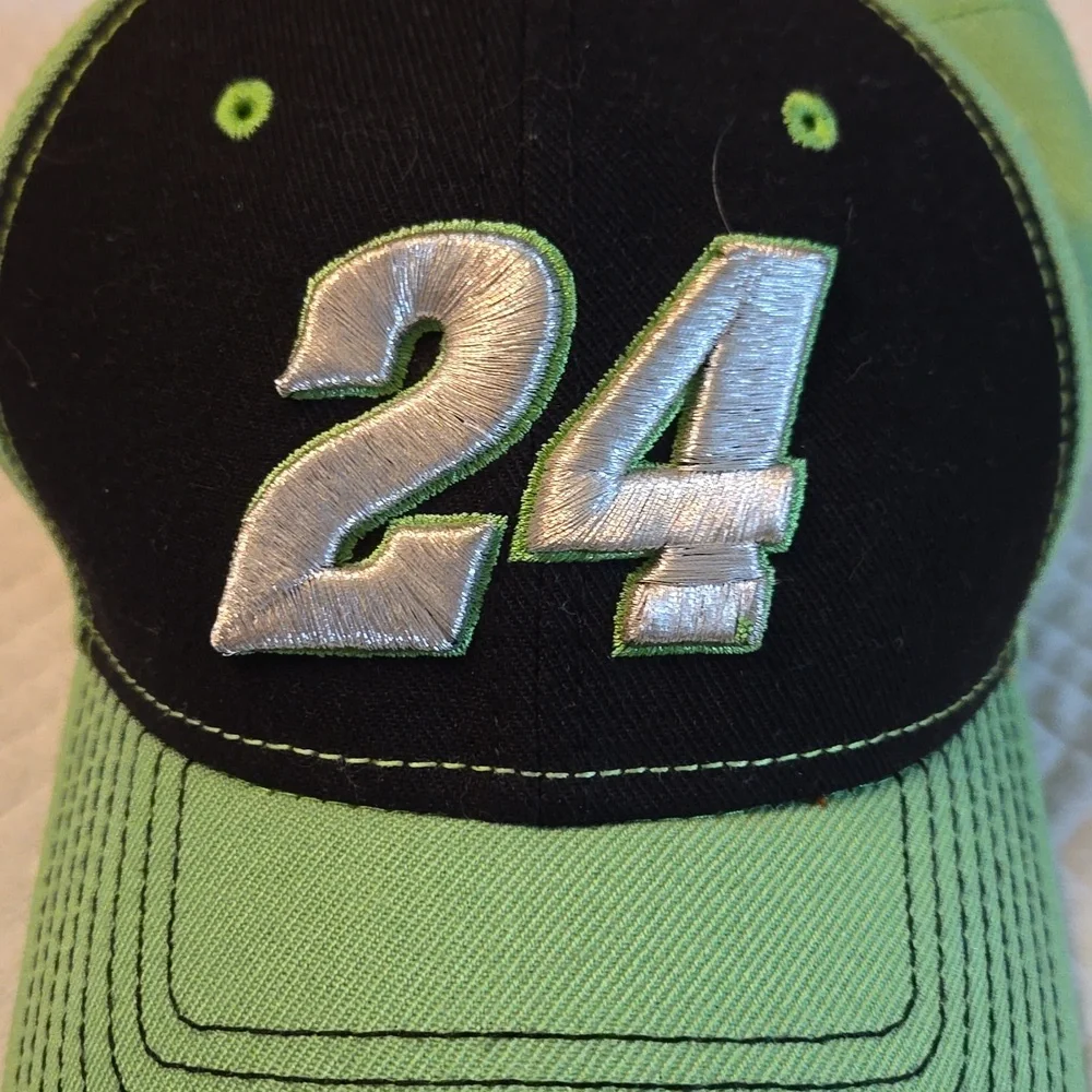 Hendrick Motorsports Number 24 New Era 940 Hook and Loop Adjustable Cap Hat - Picture 3 of 4